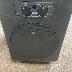 Adams Pro Audio Subwoofer. (sub 8)