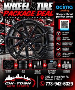 Wheel and tire deals for all vehicles Payment plan options rines a pagos
