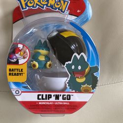 Pokemon Clip And Go Munchlax Ultra Ball
