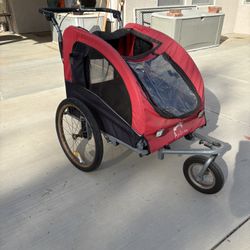 Aosom 3-Wheel Pet Stroller