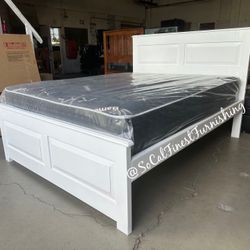 Queen Bed And Mattress 