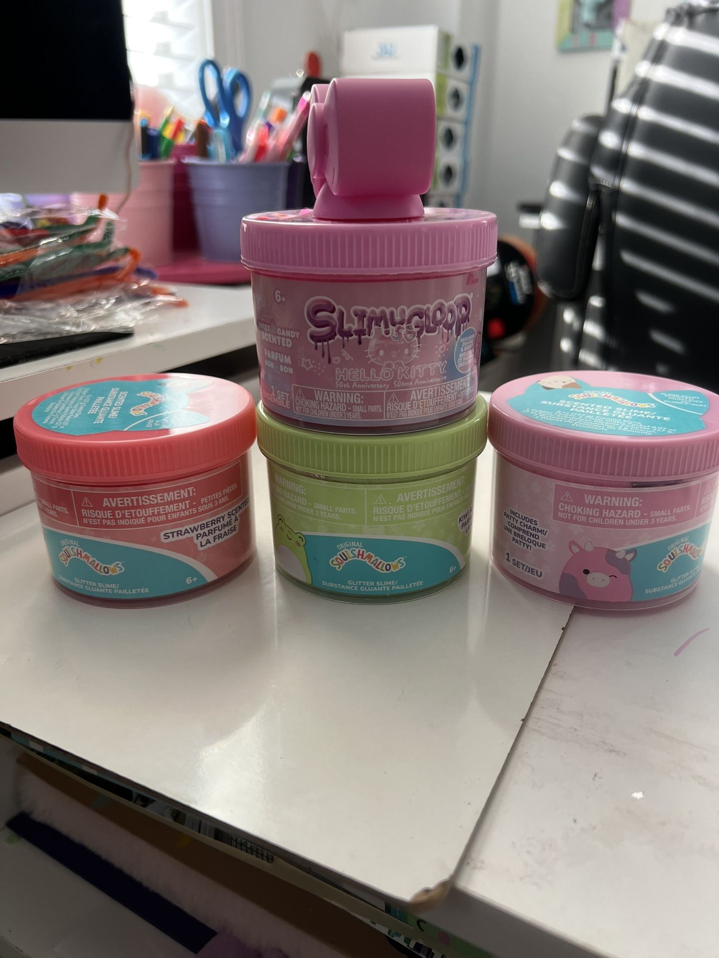 SQUISHMELLOW SLIME NEW 4 Sensory Play