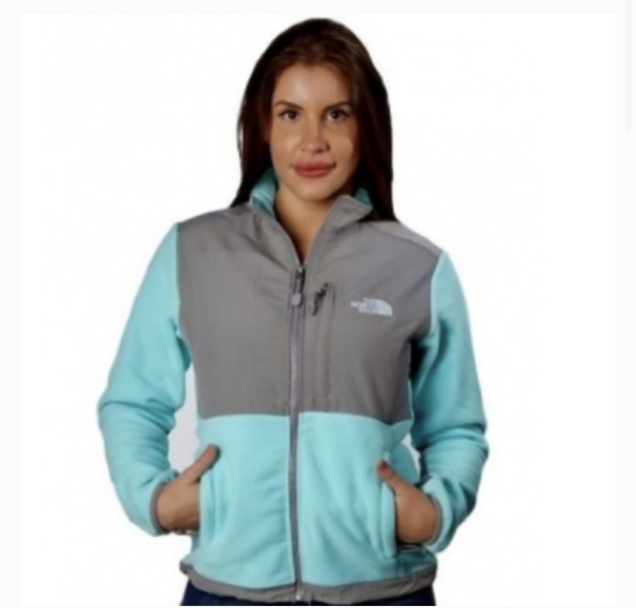 The North Face Denali Girl's Hooded Zip Up Fuzzy Jacket Size S (7/8). Make an offer!