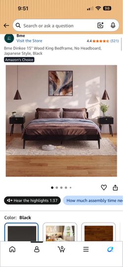 King Bed Frame