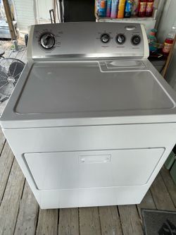 Good, working whirlpool, super capacity, electric dryer