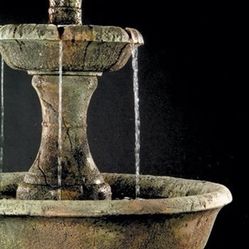 J & J Water Fountain Detail