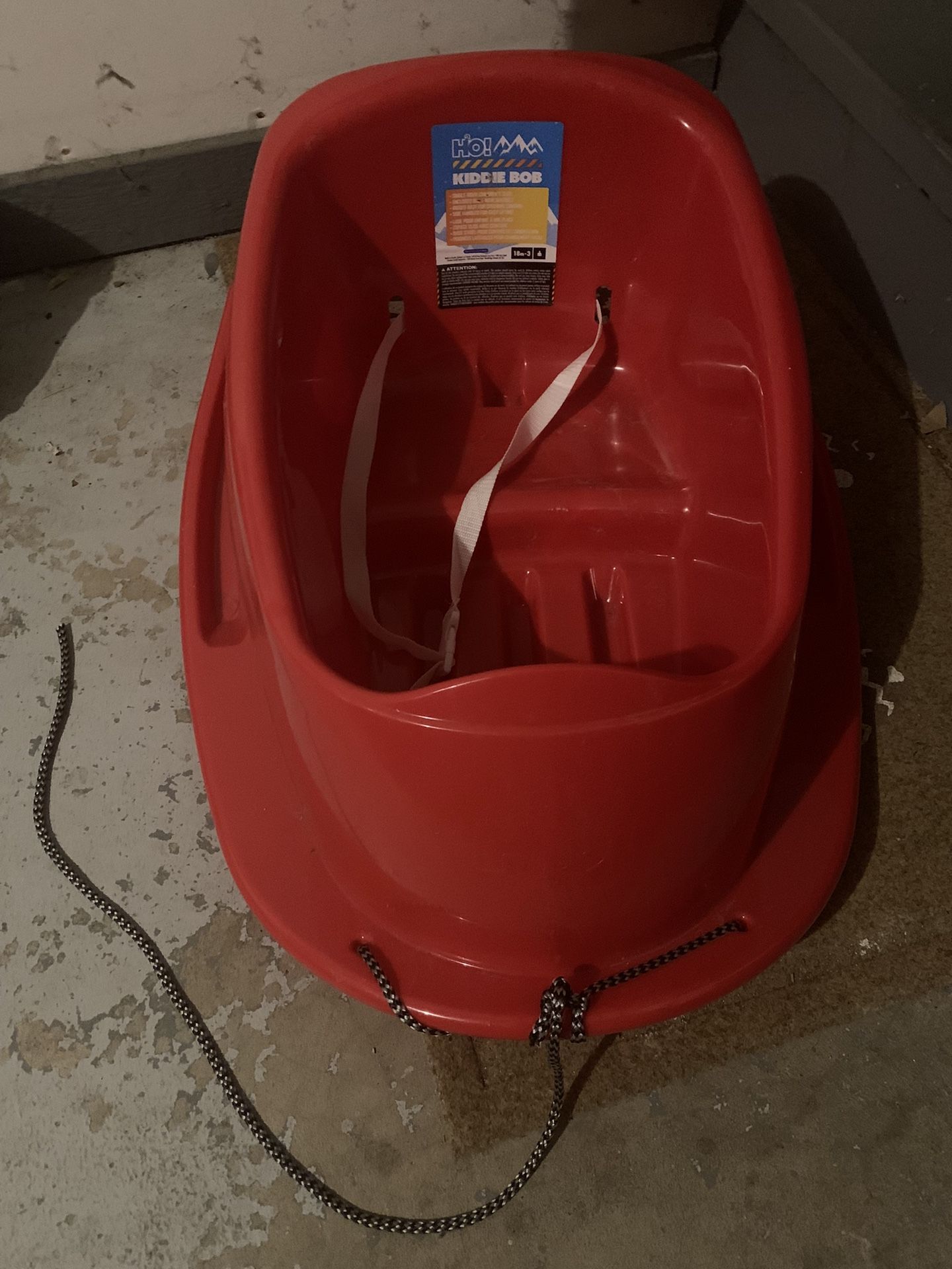 Baby/ Toddler Sled Ages 18m-3y