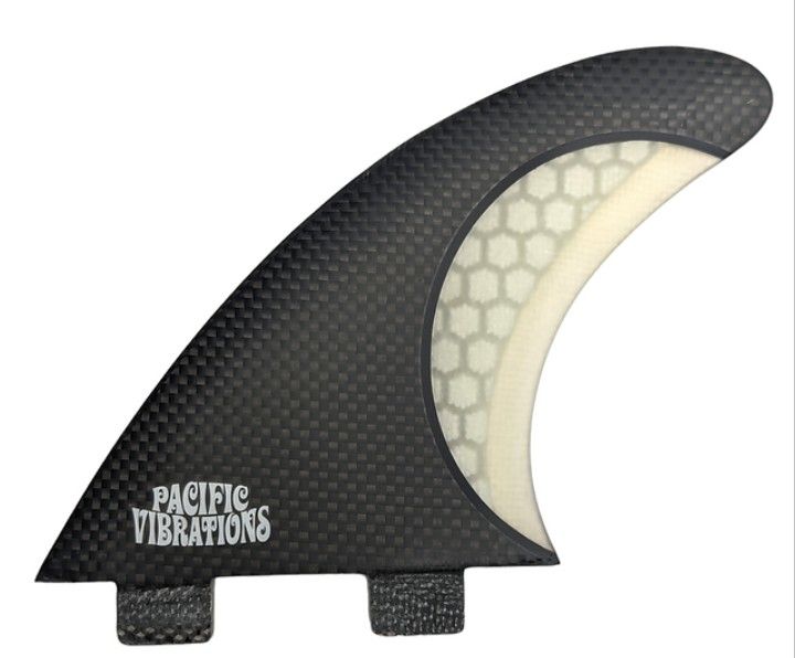 Pacific Vibrations Surfboard Fins Fits Fcs Am1, Am2,Am3 Templates Tri Fin Set