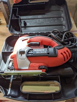 Black and Decker jig saw