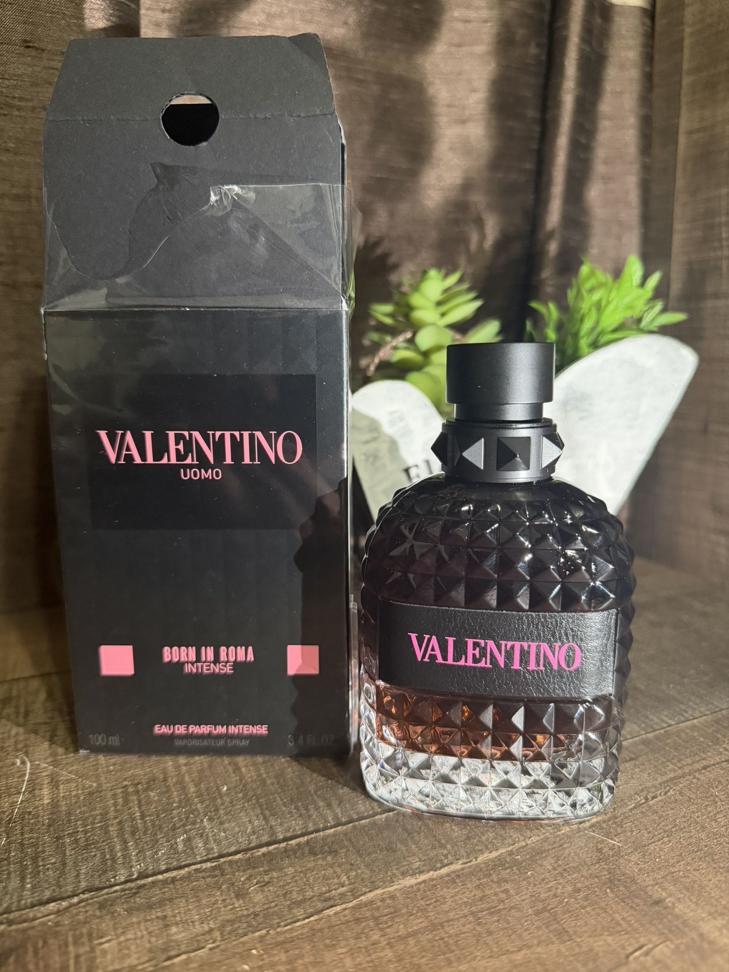 Valentino Uomo Born in Roma Intense EDP Spray Men 3.4 oz (100 Ml) BRAND NEW