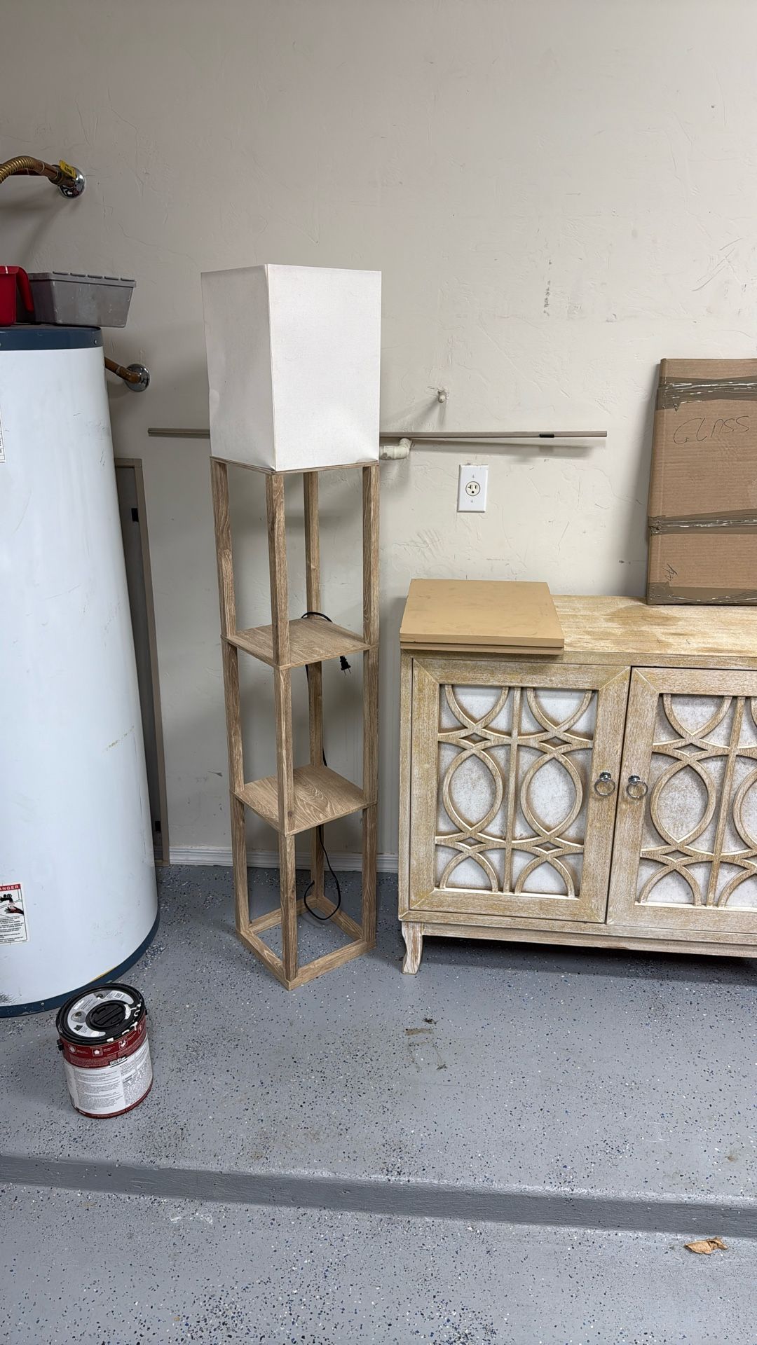 Cabinet And Lamp Combo 