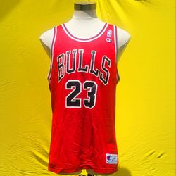 Michael Jordan Chicago Bulls Vintage Jersey Michael Jordan XL Brad New Whit Tags 