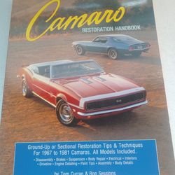 Restoration Handbook For Camaro 