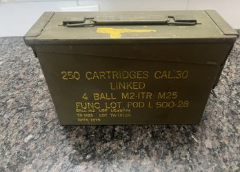 Small 30 Cal Ammo Can