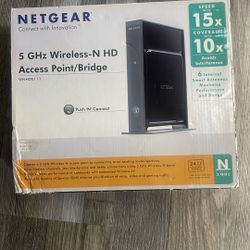 NETGEAR 5 GHz Wireless-N HD Access Point/ Bridge