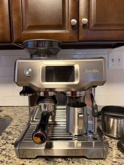 Breville Barista Touch BES880 Espresso Machine + Extras