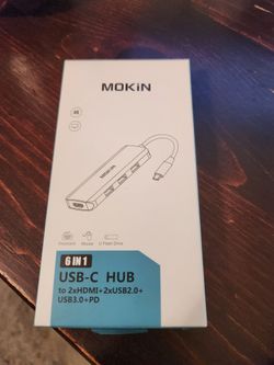 Mokin 6 in 1 USB C Hub