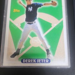 MINT 1993 Derek Jeter Topps ROOKIE RC #98 1992 DRAFT PICK HOF 10      -