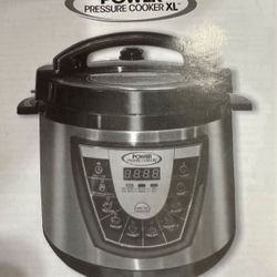 Great Gift For Christmas ! New Power Pressure Cooker XL - 6-Quart Multi-Functional Kitchen Appliance! 