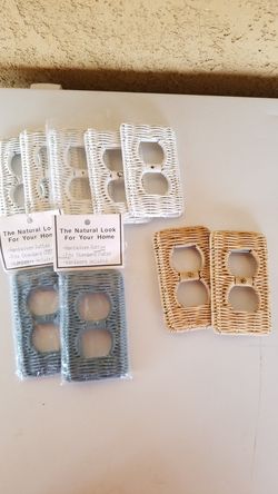 Rattan Outlet Covers