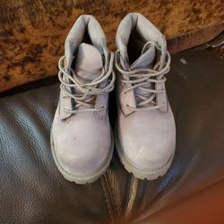 Toddler Gray Timberland boots sz 7