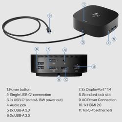 HP USB-C Dock G5