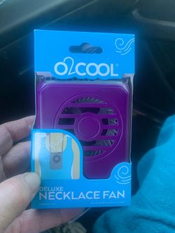 Necklace fan