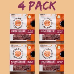 Golden Island Korean BBQ Jerky 4 Pack