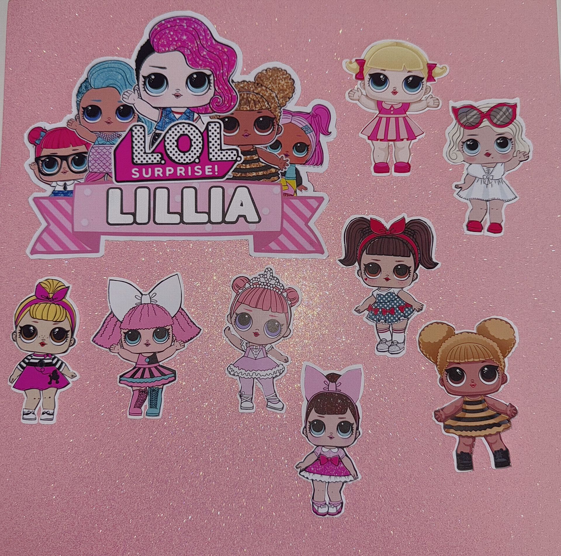 Lol Surprise Cake Toppers