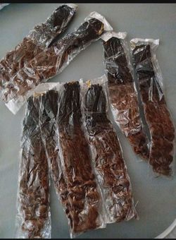 New boho box braids crochet hair bohemian with curly ends