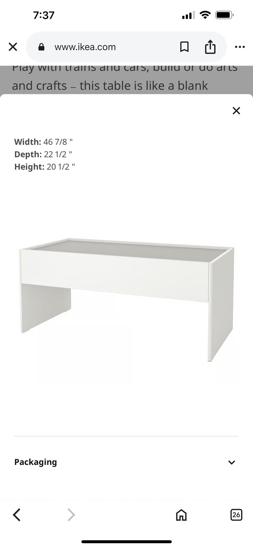 White Table