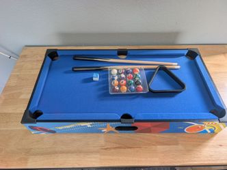 New Open Box Pool Table Billard Table Top Set