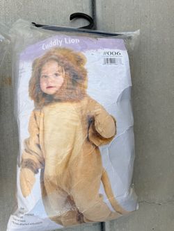 Cuddly Lion Infant Halloween Costume Up to 24 Months