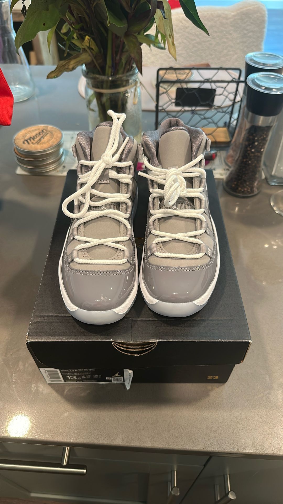 13C Jordan 11 Cool Grey