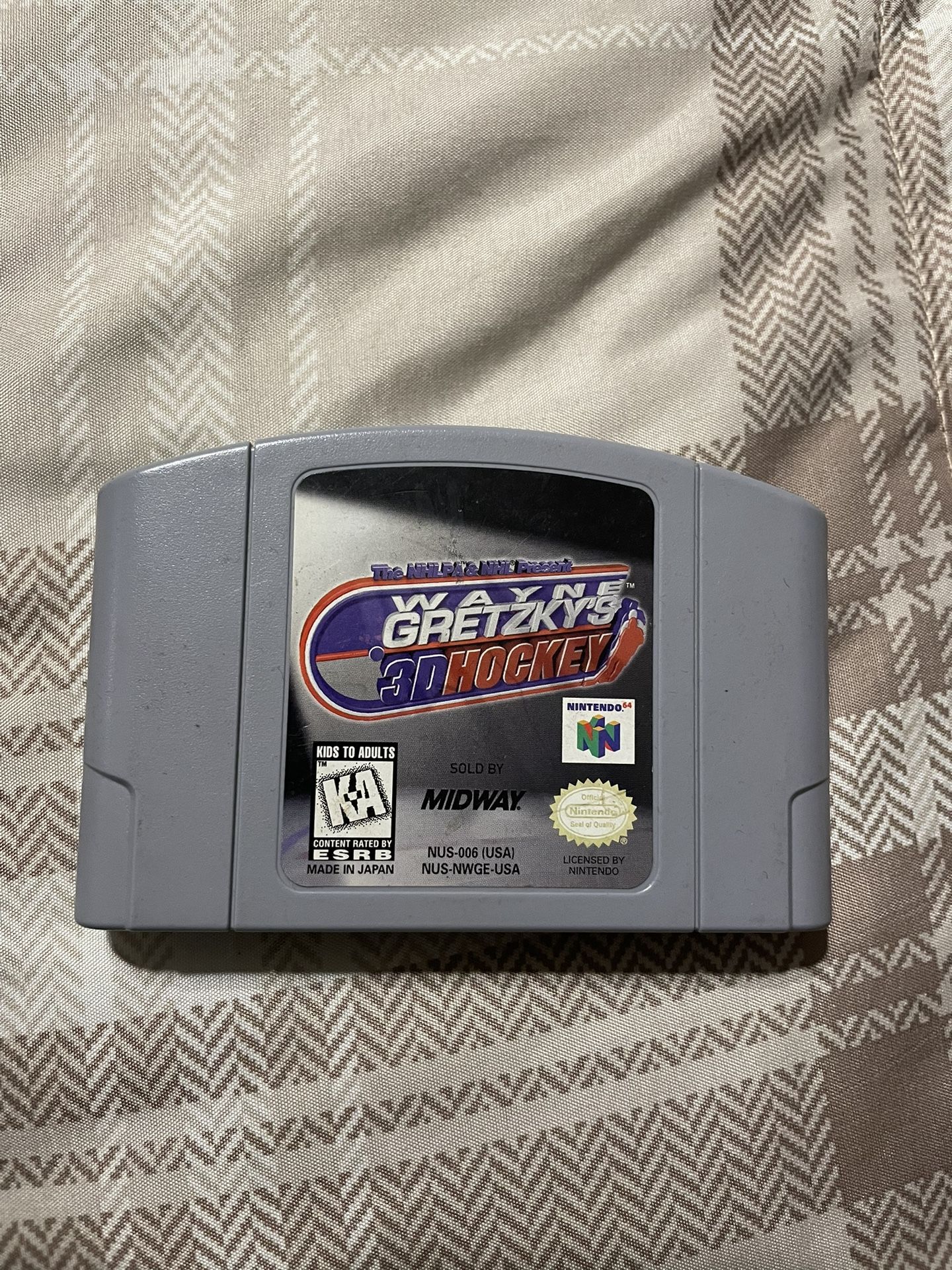 Wayne Gretzky’s 3-D Hockey N64