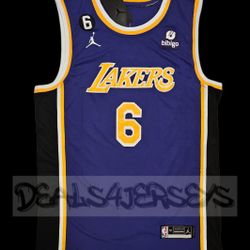 Lebron James Lakers NBA Jerseys