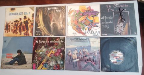 Vintage Latin Vinyl LP Collection (16 Records) – 1960s & 1970s