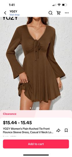 Brown Dress