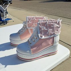 Cosplay Pink Shoes-New