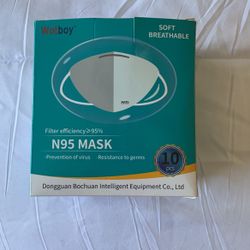 N95 Face Masks - 10 Per Box