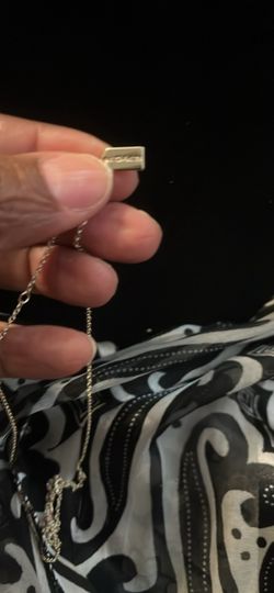 Coach Gold Plated Necklace