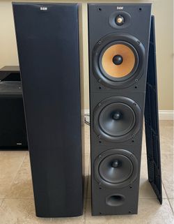BOWERS AND WILKINS DM604 S1 FLOORSTANDING SPEAKERS