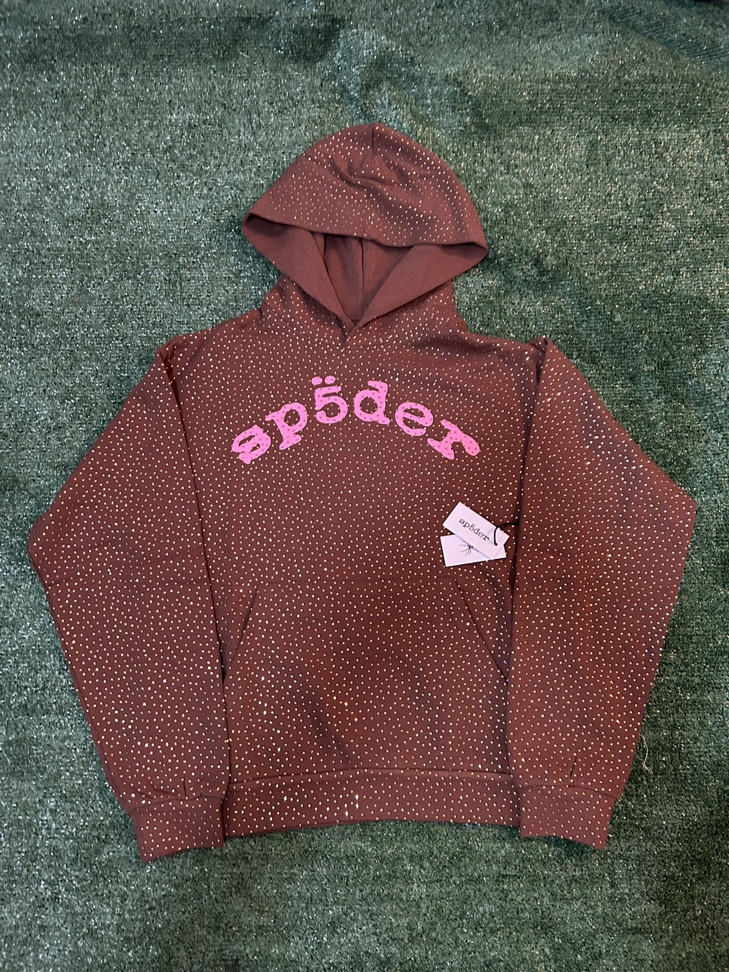 Vvs Rhinestone Sp5der Hoodie