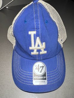 Women’s LA Dodgers '47 Brand Clean Up Trucker Hat