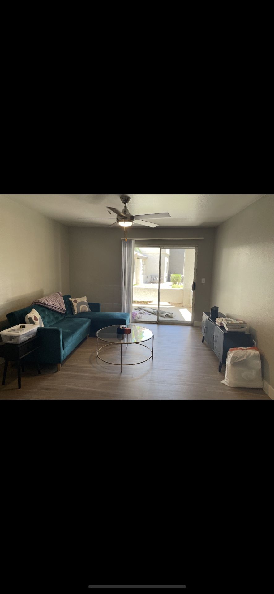 Green Futon Style Couch