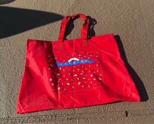 Vintage extra large Scholastic tote bag book bag