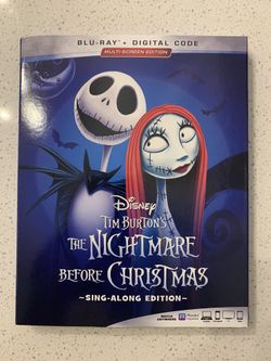 Brand new Halloween 🎃 film Nightmare before Christmas blu-ray movie Disney classic