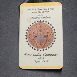 10 & 20 Cash Copper Coins (1808) – East India Company, Admiral Gardner Shipwreck