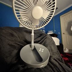 portable fan with charger