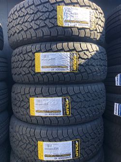 275/55R20 Aplus At  New Tires Installed And Balanced